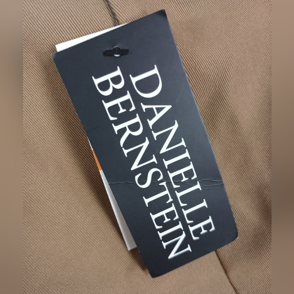 NWT Danielle Bernstein High Waist Solid Woven Bike Shorts - Picture 4 of 6